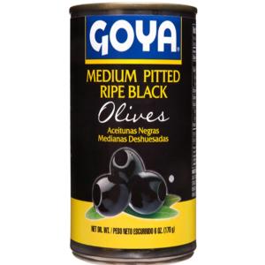 Goya - Medium Black Olives Pitted