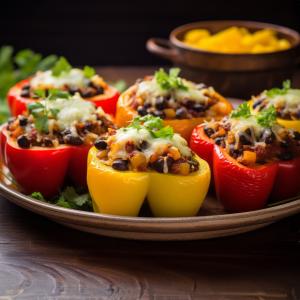 Mexican Stuffed Peppers – Urban Meadow