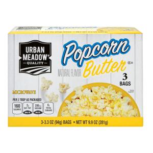 Urban Meadow - Microwave Butter Flvr Popcorn