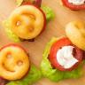 Mini BLT Sandwiches served with Smiles - McCain