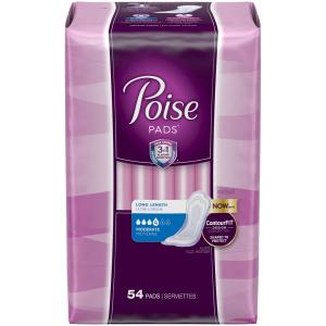 Poise - Moderate Absorbeency Long Pads