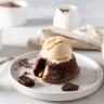 Molten Lava Cake with Butter Pecan Ice Cream - Stone Ridge Creamery