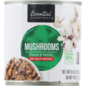 Essential Everyday - Mushrooms Pieces & Stems no Salt Added