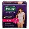 NIGHT DEFENSE OVERNIGHT UNDRWEAR FEM MED
