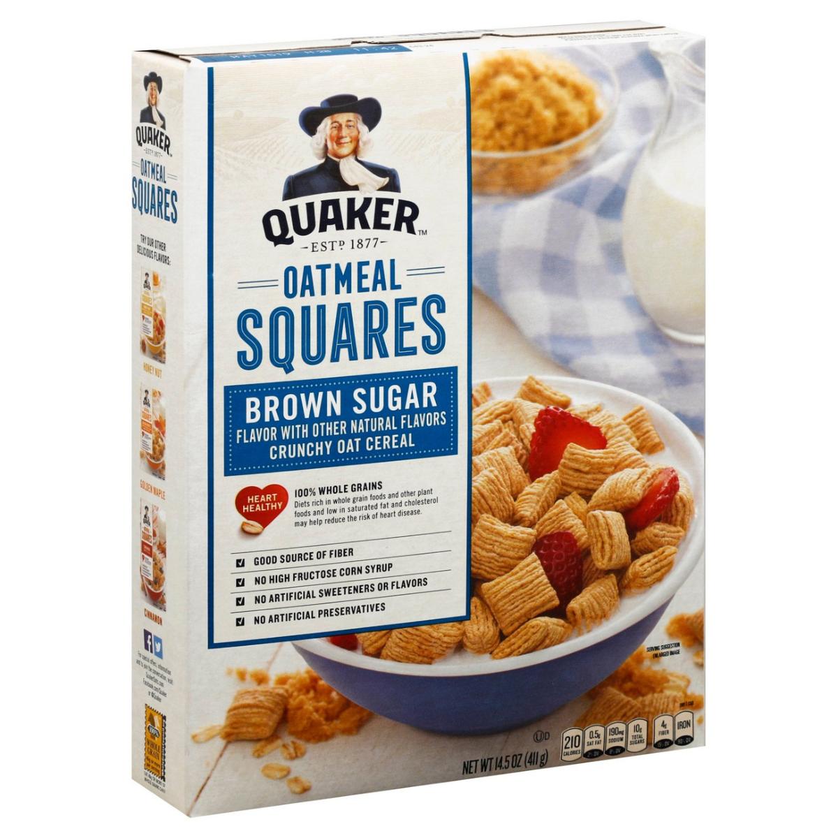 SQUARES BRWN SGR OATML CRL
