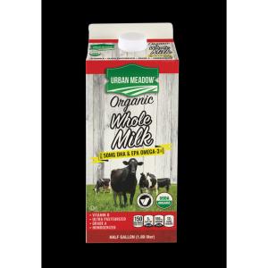Urban Meadow Green - Omega 3 Whole Org Milk 1 2Gal