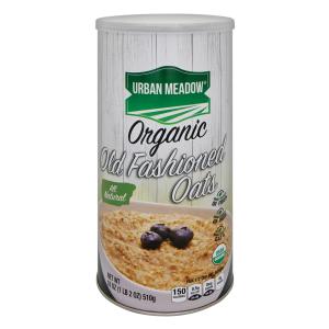 Urban Meadow Green - Organic Old Fashion Oatmeal