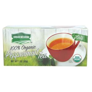 Urban Meadow Green - Organic Peppermint Tea Bags