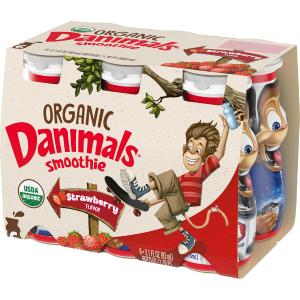 Danimals - Organic Smoothie Strawberry