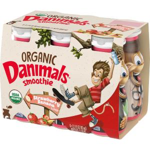Danimals - Organic Smoothie Strawberry Banana