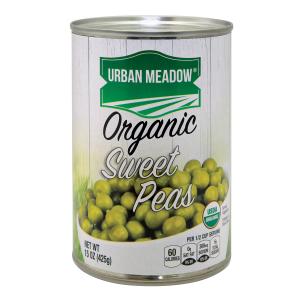 Urban Meadow Green - Organic Sweet Peas