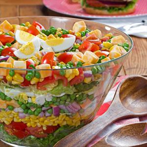 Party Perfect Stacked Salad