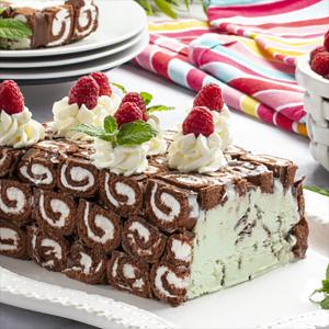 Pinwheel Ice Cream Cake