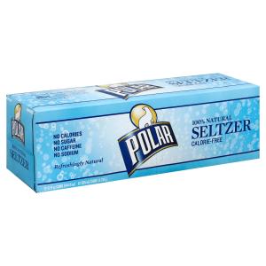 Polar - Plain Seltzer 122k12oz