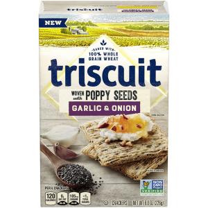 Triscuit - Poppy Seed Garlic Onion