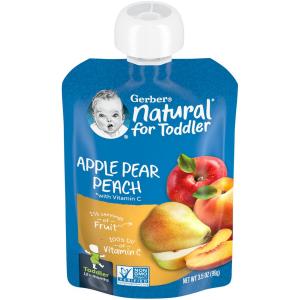 Gerber - Pouches Apple Pear Peach