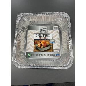 Silver Lining - Poultry Pan with Lid