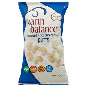 Earth Balance - Puffs White Cheddar Vegan