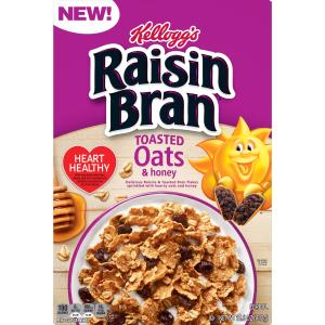 kellogg's - Raisin Bran Toasted Oats Honey Cereal