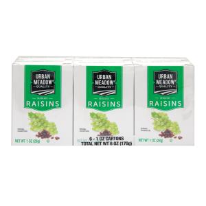 Urban Meadow - Raisins 6pk