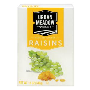 Urban Meadow - Raisins Golden Carton