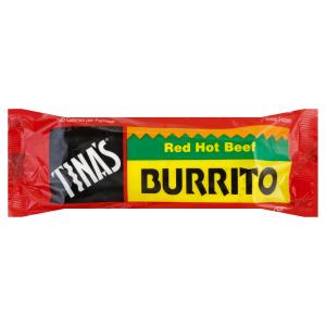 tina's - Red Hot Beef Burrito