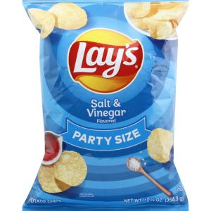 lay's - Salt and Vinegar Party Size