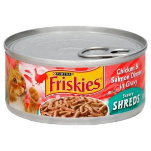 Friskies - Savory Shredded Chicken Salmon