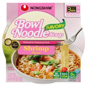 Nong Shim - Savory Shrimp Bowl Noodles