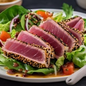 Seared Tuna Tataki Salad – Urban Meadow