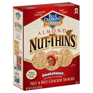 Blue Diamond Almonds - Smokehouse Nut Thin Crackers G
