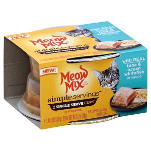 Meow Mix - Simple Servings Tuna Ocean Whitefish