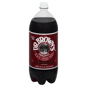 Dr. brown's - Soda Black Cherry 2Ltr
