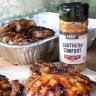 Southern Comfort Whiskey Flavored Seasoning Peach Glazed BBQ Chicken - Weber