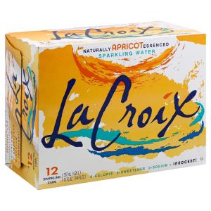 Lacroix - Sparkling Water Apricot 12pk