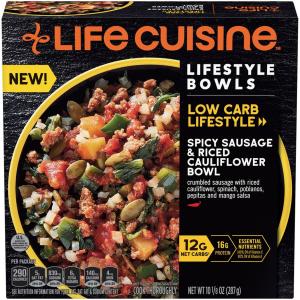 Life Cuisine - Spicy Sauce Riced Cauliflower