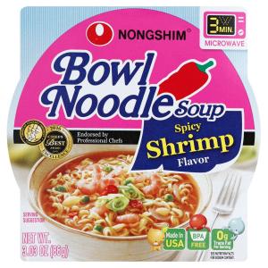 Nong Shim - Spicy Shrimp Bowl Noodle Soup