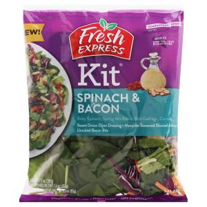 Fresh Express - Spinach & Bacon Salad Kit