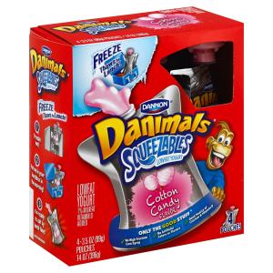 Danimals - Squeez Cotton Candy