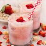 Strawberry Oatmeal Breakfast Smoothie