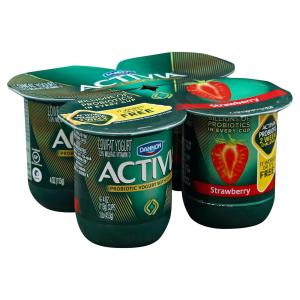 Activia - Strawberry Yogurt 4pk