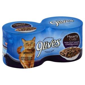9 Lives - Trky Chs Dinner Grvy Cat Food