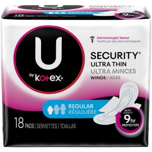 Kotex - Ultra th Reg Maxi Pads W Wng