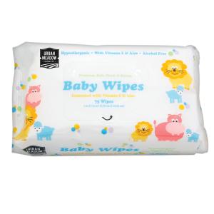 Urban Meadow - Unscented Baby Wipes 75ct