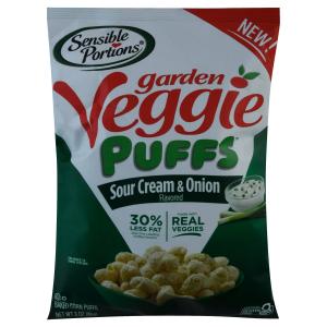 Sensible Portions - Veggie Puffs Sour Cream & Onion