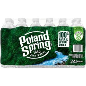 Poland Spring - Wtr .5l 24pk Dep