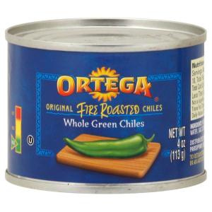 Ortega - Whole Green Chilies