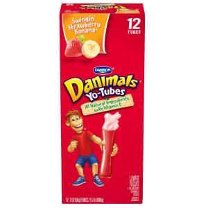 Danimals - yo Tubes Strawberry Banana
