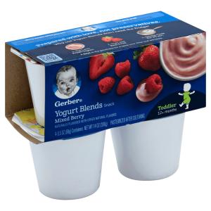 Gerber - Fruit Blends Mixed Berry Yogurt
